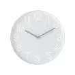 TROMMA - Wall clock, white, 25 cm