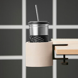 LÅNESPELARE - Tempat mug, veneer kayu ash
