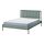 TÄLLÅSEN - upholstered bed frame with mattress, Kulsta grey-green/Vesteröy extra firm, 160x200 cm | IKEA Indonesia - PE917460_S1