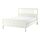 HEMNES - bed frame with mattress, white stain/Åkrehamn firm, 180x200 cm | IKEA Indonesia - PE917467_S1