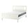 HEMNES - rangka tempat tidur dengan kasur, warna putih/Valevåg kepadatan tambahan, 160x200 cm | IKEA Indonesia - PE917468_S1