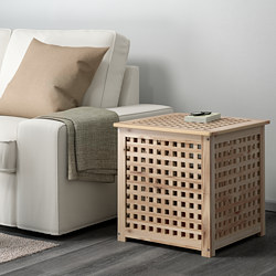 HOL - Side table, acacia, 50x50 cm