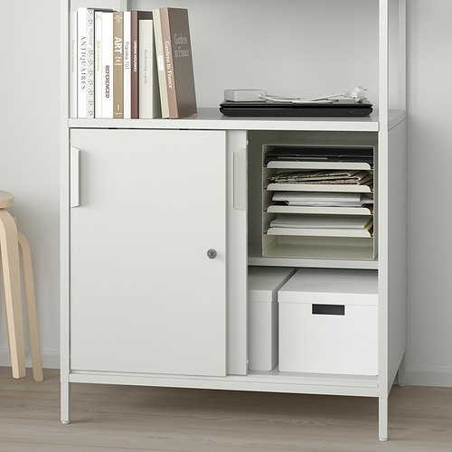 TROTTEN kabinet dengan pintu geser