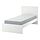 MALM - bed frame with mattress, white/Vesteröy firm, 90x200 cm | IKEA Indonesia - PE917498_S1