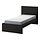 MALM - bed frame with mattress, black-brown/Valevåg firm, 90x200 cm | IKEA Indonesia - PE917489_S1