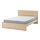 MALM - bed frame with mattress, white stained oak veneer/Vesteröy extra firm, 160x200 cm | IKEA Indonesia - PE917497_S1