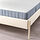 TÄLLÅSEN - upholstered bed frame with mattress, Kulsta light beige/Valevåg firm, 160x200 cm | IKEA Indonesia - PE917529_S1