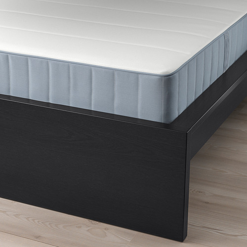 MALM bed frame with mattress