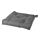 MALINDA - bantal kursi, abu-abu, 40/35x38x7 cm | IKEA Indonesia - PE589993_S1