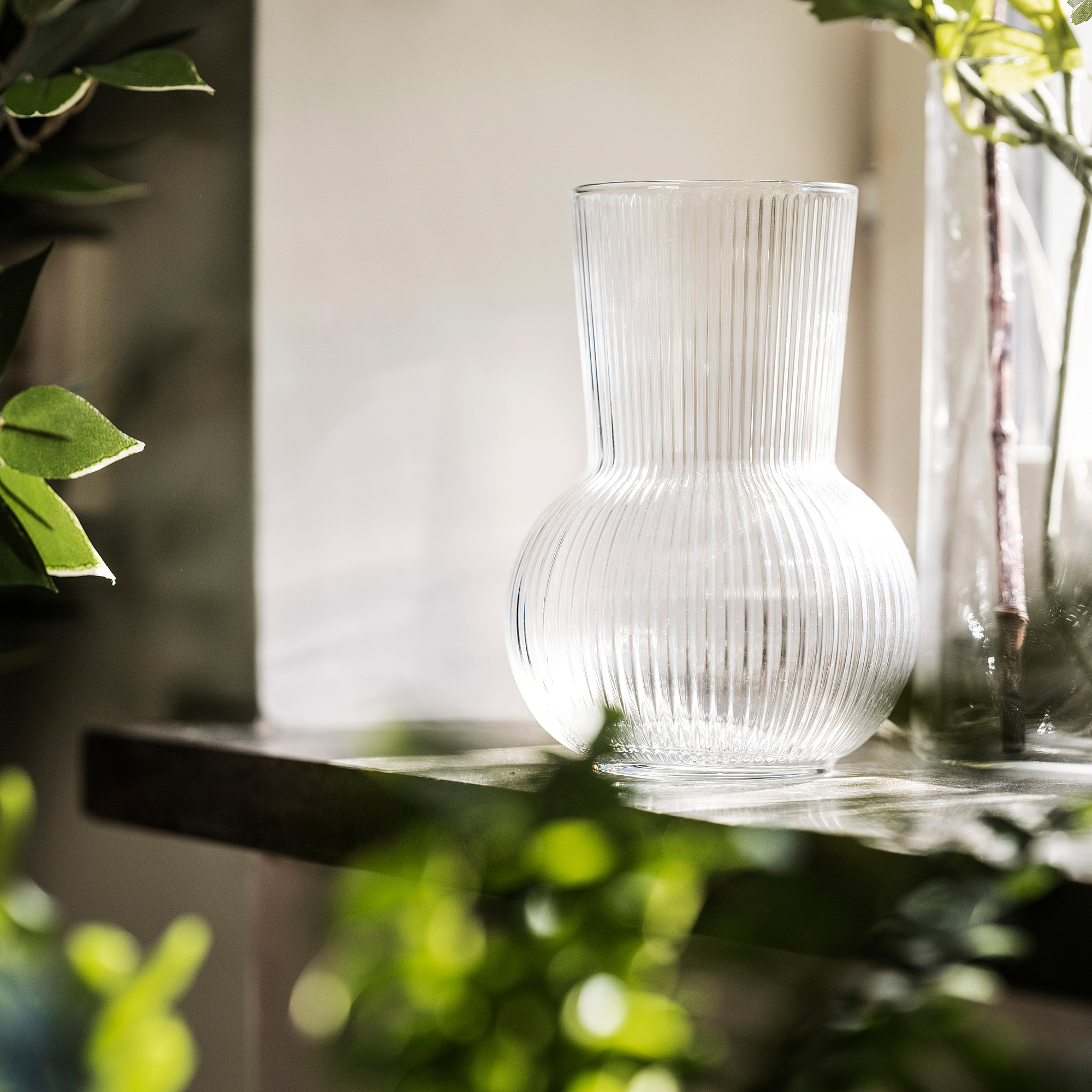 PÅDRAG vase, clear glass, 17 cm IKEA Indonesia