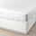 NORDLI - bed frame with storage and mattress, white/Åkrehamn firm, 180x200 cm | IKEA Indonesia - PE917576_S1