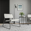 LINNEBÄCK - Easy chair, Orrsta light grey