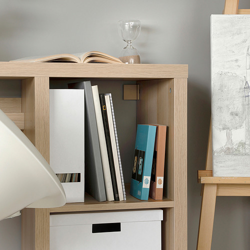 KALLAX/LOBERGET desk and chair