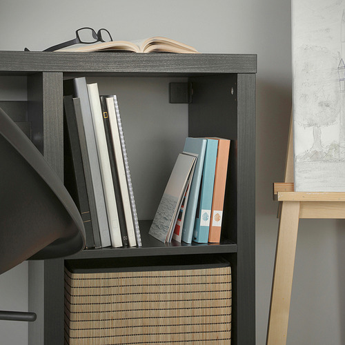 KALLAX/LOBERGET desk and chair