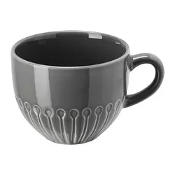 STRIMMIG - Mug, tembikar abu-abu muda, 36 cl