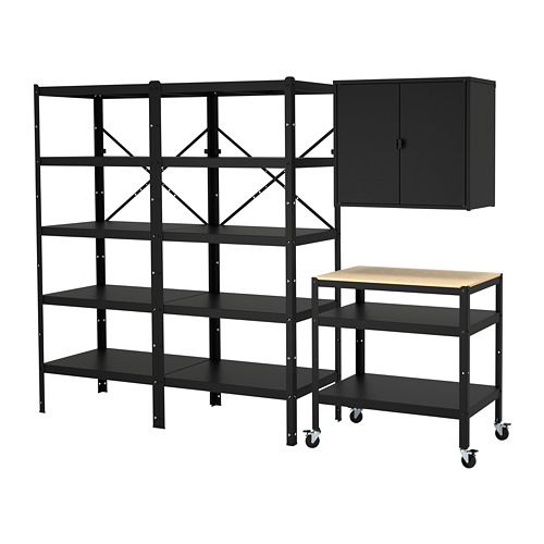 BROR penyimpanan dg rak/kabinet/troli