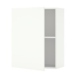 KNOXHULT - Wall cabinet with door, white, 60x75 cm
