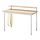 UTVISNING - meja gaming dengan rak, efek kayu ash/putih, 120x60 cm | IKEA Indonesia - PE947435_S1