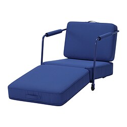 BRÄNNBOLL - Kursi rileks gaming, Knisa biru terang