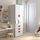 PLATSA/SMÅSTAD - wardrobe, white white/with 3 drawers, 60x57x181 cm | IKEA Indonesia - PE793394_S1