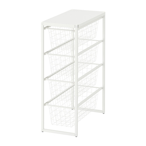 Jonaxel Frame Wire Baskets Top Shelf Ikea Indonesia