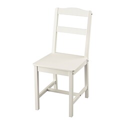HAUGA - Chair, white