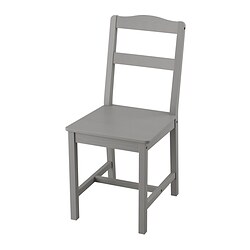 HAUGA - Chair, grey