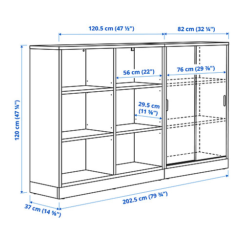 TONSTAD Measurement Illustration