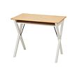 BOLLPOJKE - desk, pine/white, 90x55 cm | IKEA Indonesia - PE984393_S2
