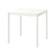 MELLTORP - Table, white, 75x75 cm