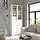 BILLY/OXBERG bookcase with panel/glass doors