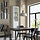 BILLY/OXBERG - lemari buku dg panel/pintu kaca, putih/kaca, 40x30x202 cm | IKEA Indonesia - PE917995_S1