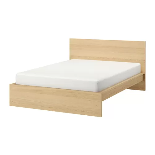 MALM rangka tempat tidur, tinggi