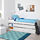 SLÄKT - bed frame w storage+slatted bedbase, white, 90x200 cm | IKEA Indonesia - PE726512_S1