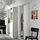 BILLY/OXBERG - lemari buku dg panel/pintu kaca, putih/kaca, 40x30x202 cm | IKEA Indonesia - PE918024_S1