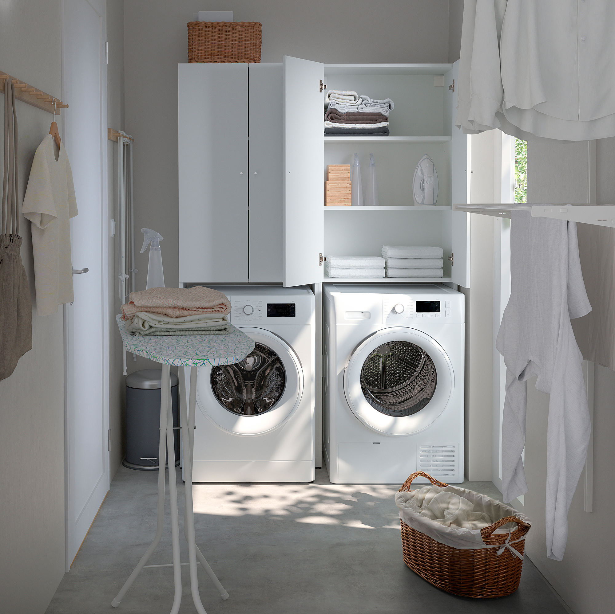 Ikea cupboard for 2024 washing machine