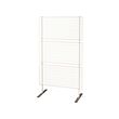 LUNGÖN - Privacy screen, off-white indoor /outdoor, 140x80x40 cm