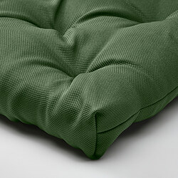 MALINDA - Chair cushion, green, 40/35x38x7 cm