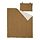 GULDVÄVARE - 3-piece bedlinen set for cot, dark yellow/beige, 60x120 cm | IKEA Indonesia - PE948132_S1