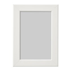 FISKBO - Frame, white, 10x15 cm