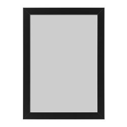 FISKBO - Frame, black, 21x30 cm