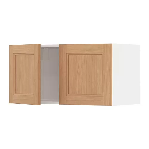 METOD wall cabinet with 2 doors