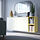 EKET - kombinasi kabinet dpasang di dnding, putih/kuning pucat, 175x35x70 cm | IKEA Indonesia - PE918261_S1