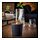 FRUKTSKOG - scented candle in ceramic jar, Vetiver & geranium/black-turquoise, 50 hr | IKEA Indonesia - PE918289_S1