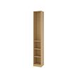 PAX - Unit tambahan tengah, efek kayu oak, 35x35x236 cm | IKEA Indonesia - PE984604_S2