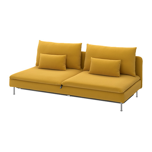 SÖDERHAMN Sofa 3dudukan + fungsi tempat tidur