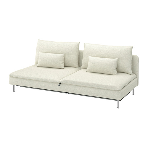 SÖDERHAMN cover for 3-seat sofa-bed section
