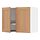 METOD - kbnt ddg+pngering piring/2pt, putih/Vedhamn kayu oak, 80x37x60 cm | IKEA Indonesia - PE839450_S1