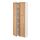 METOD - kabinet tinggi dengan rak, putih/Vedhamn kayu oak, 80x37x200 cm | IKEA Indonesia - PE839470_S1