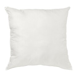 INNER - Cushion pad, white/firm, 65x65 cm